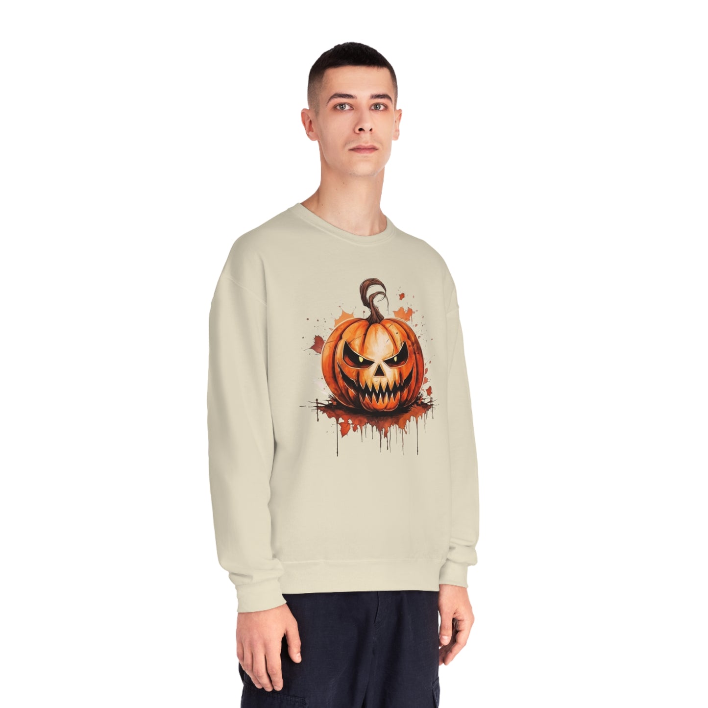 Jack-o-lantern NuBlend® Crewneck Sweatshirt