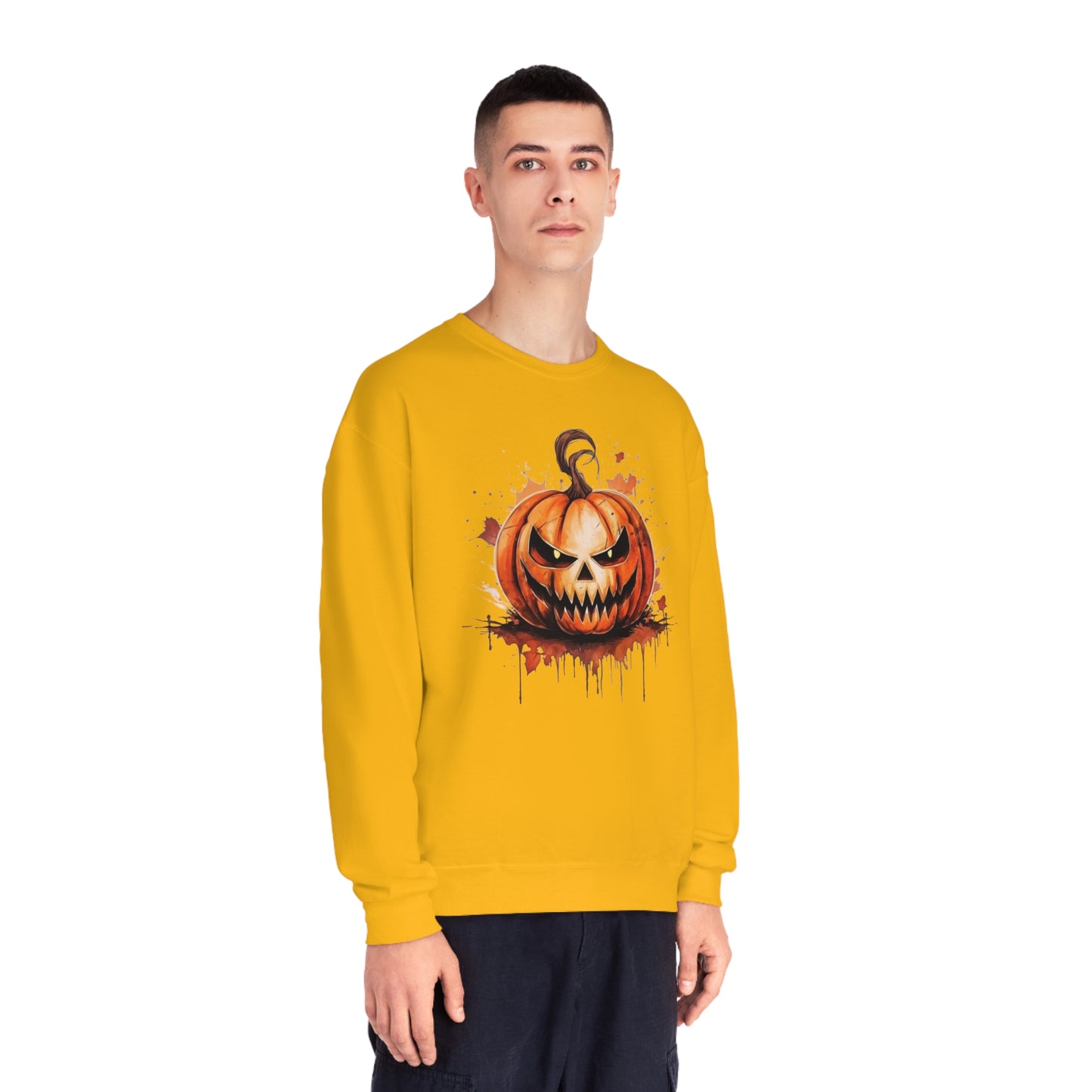 Jack-o-lantern NuBlend® Crewneck Sweatshirt