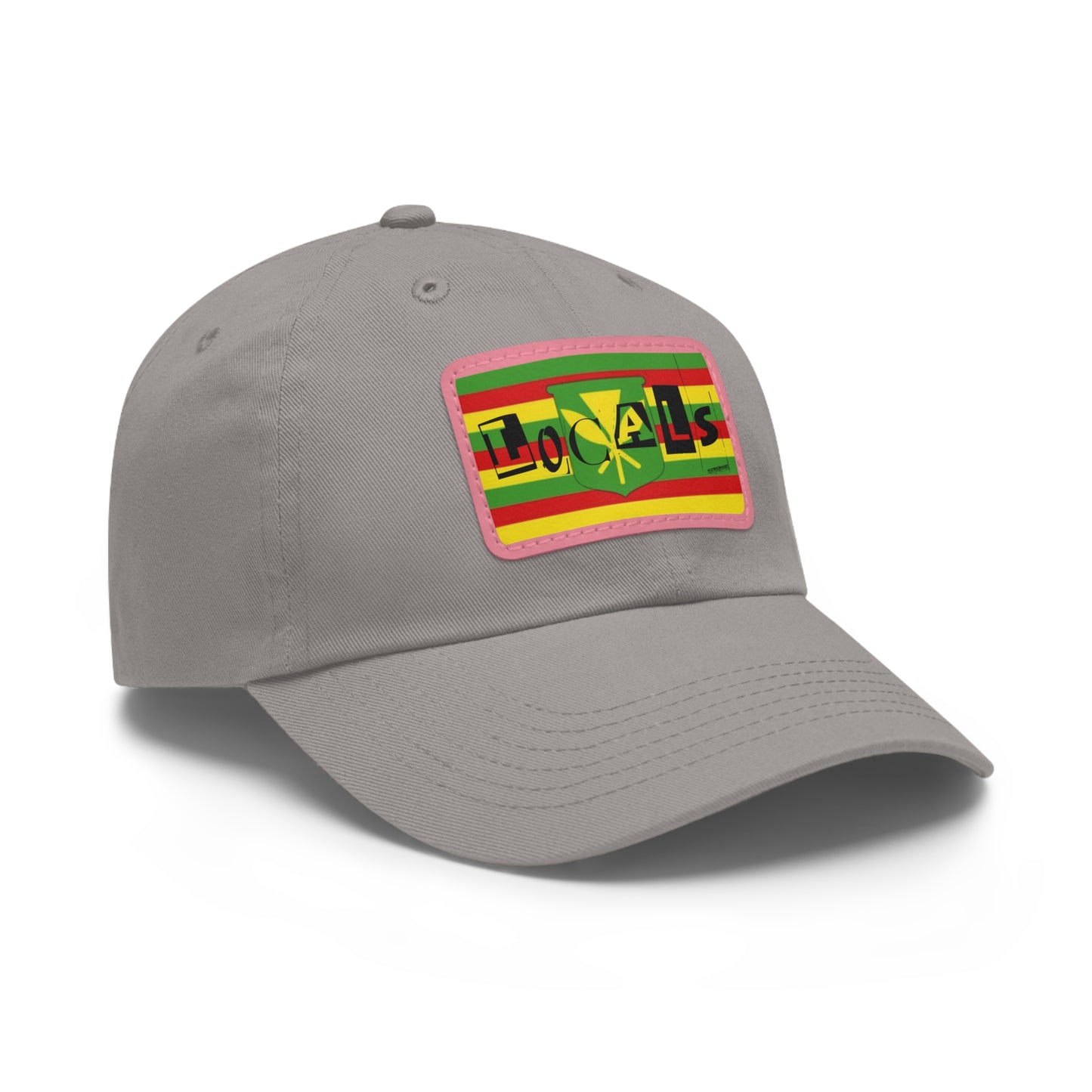 Hat with Leather Patch (Rectangle)