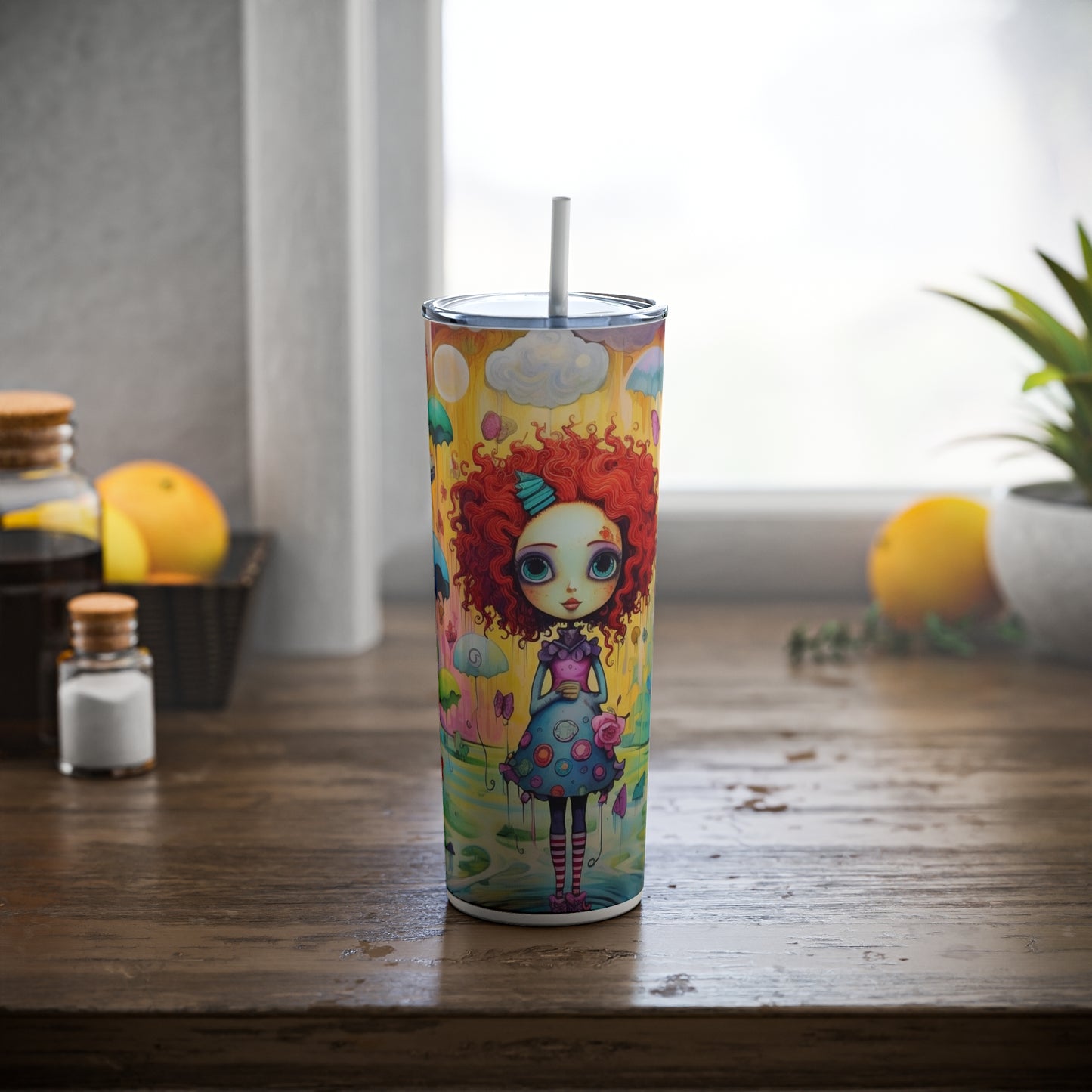 Tumbler with Straw, 20oz