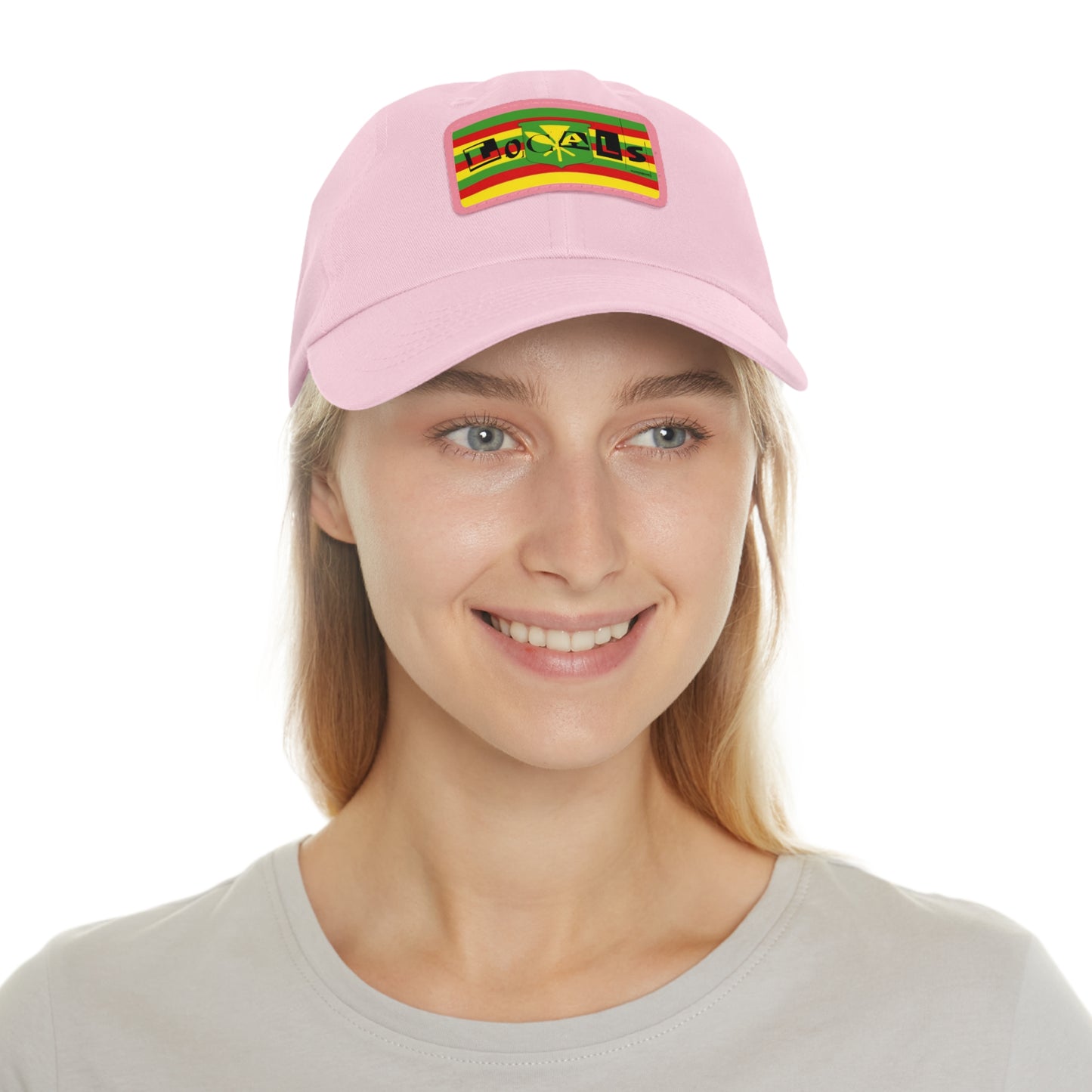 Hat with Leather Patch (Rectangle)