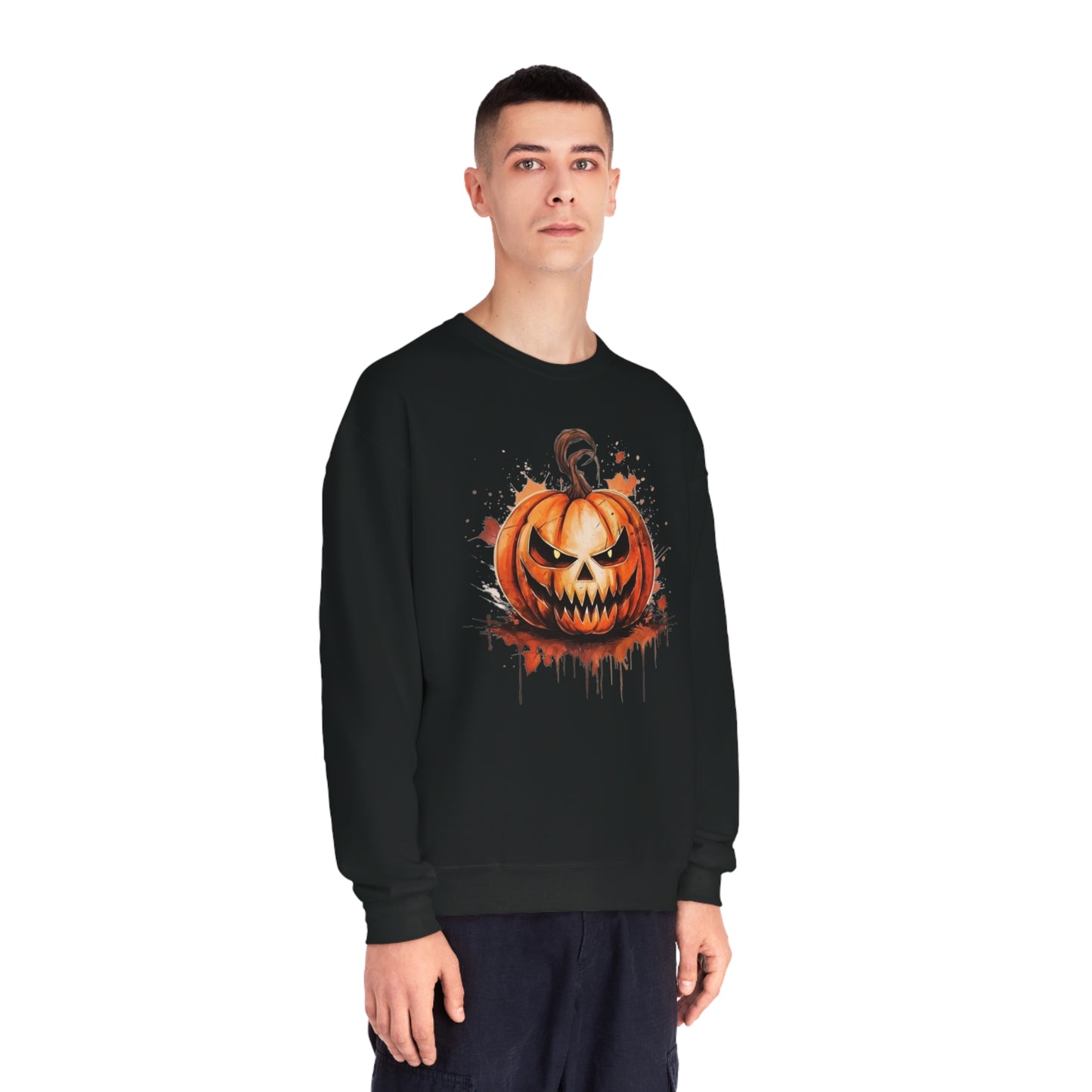Jack-o-lantern NuBlend® Crewneck Sweatshirt