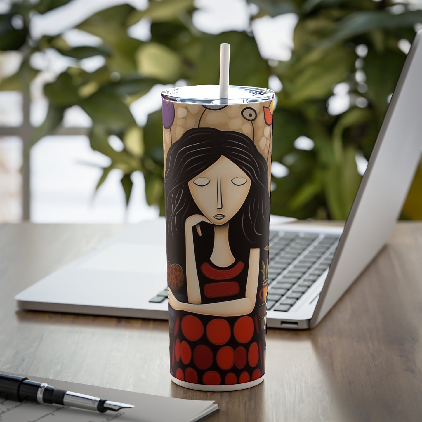Tumbler with Straw, 20oz