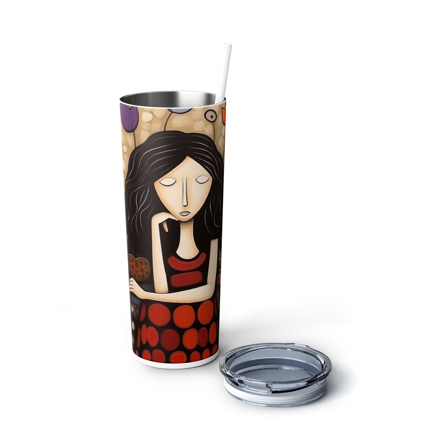 Tumbler with Straw, 20oz