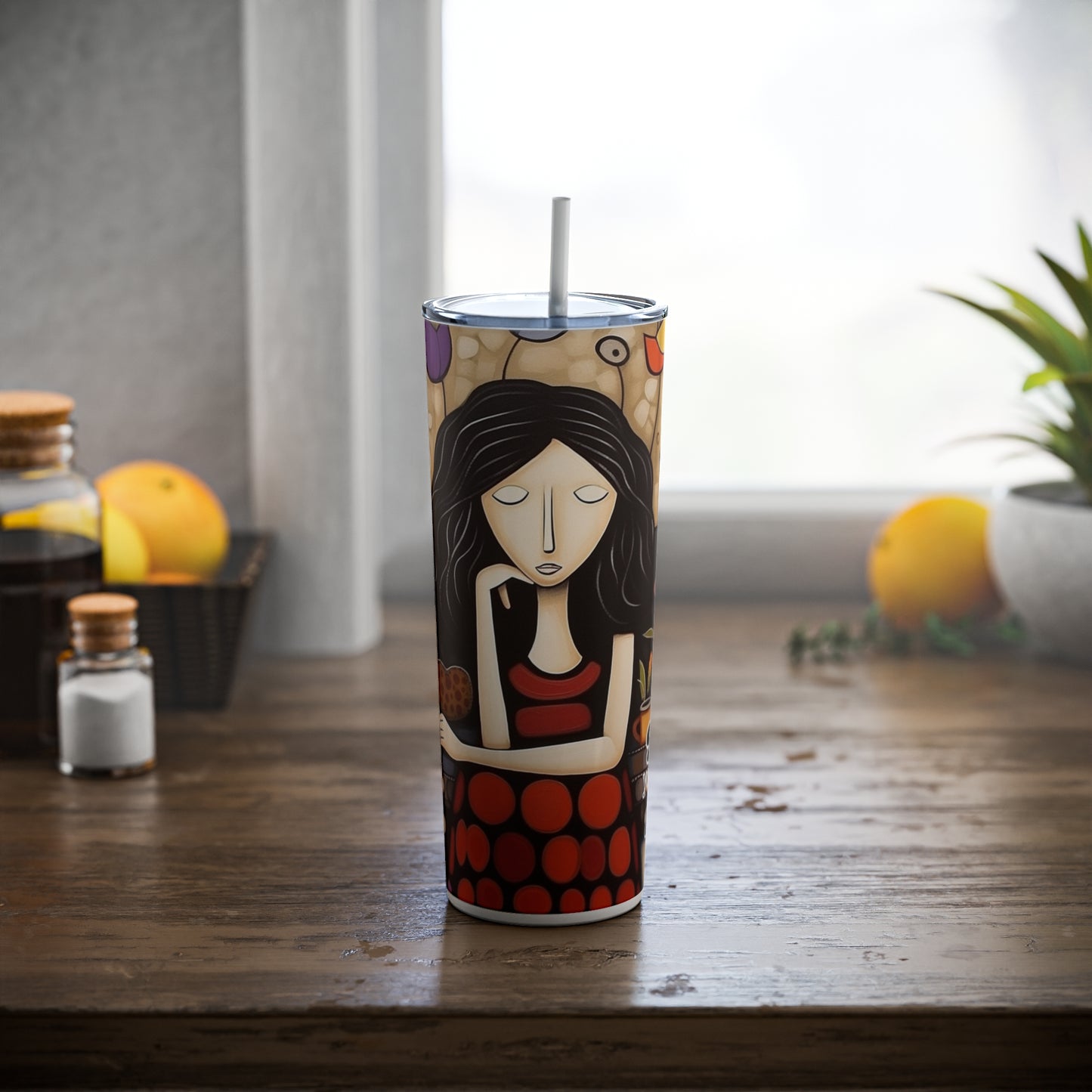 Tumbler with Straw, 20oz