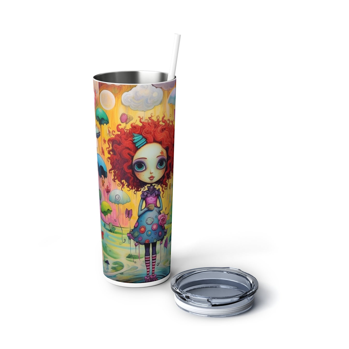 Tumbler with Straw, 20oz