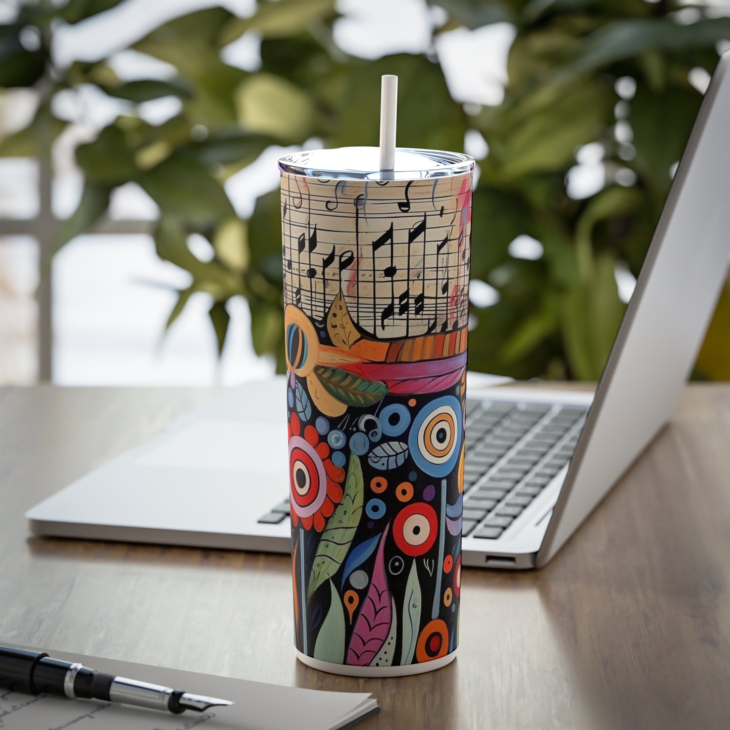 Tumbler with Straw, 20oz