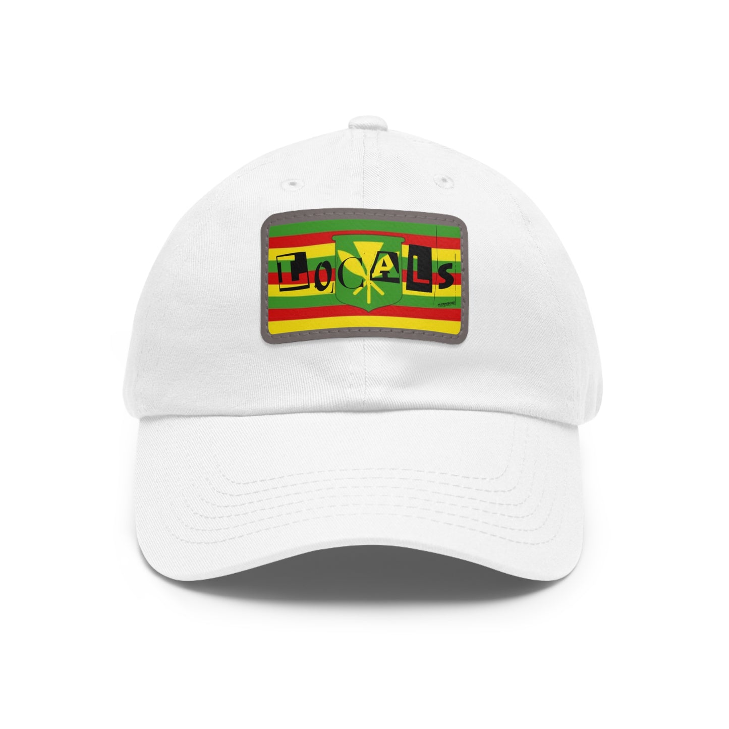 Hat with Leather Patch (Rectangle)