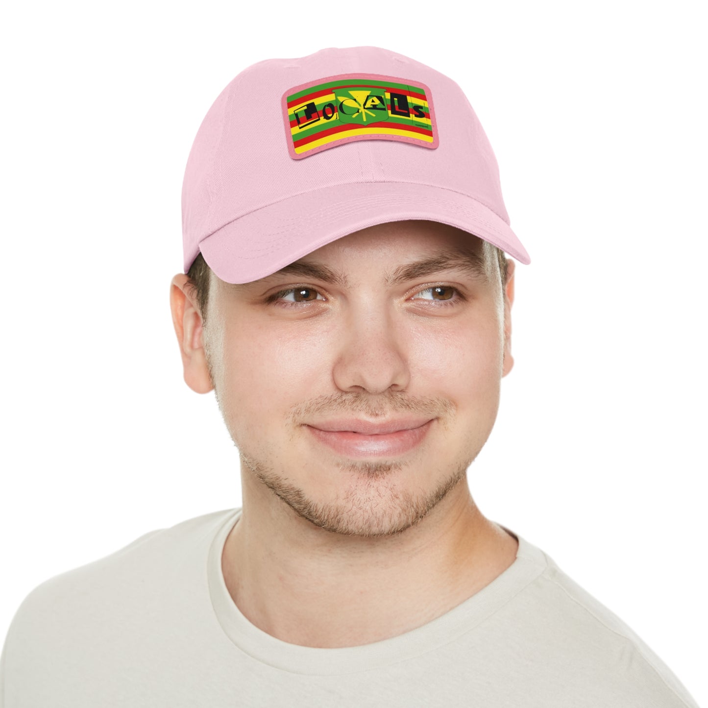 Hat with Leather Patch (Rectangle)