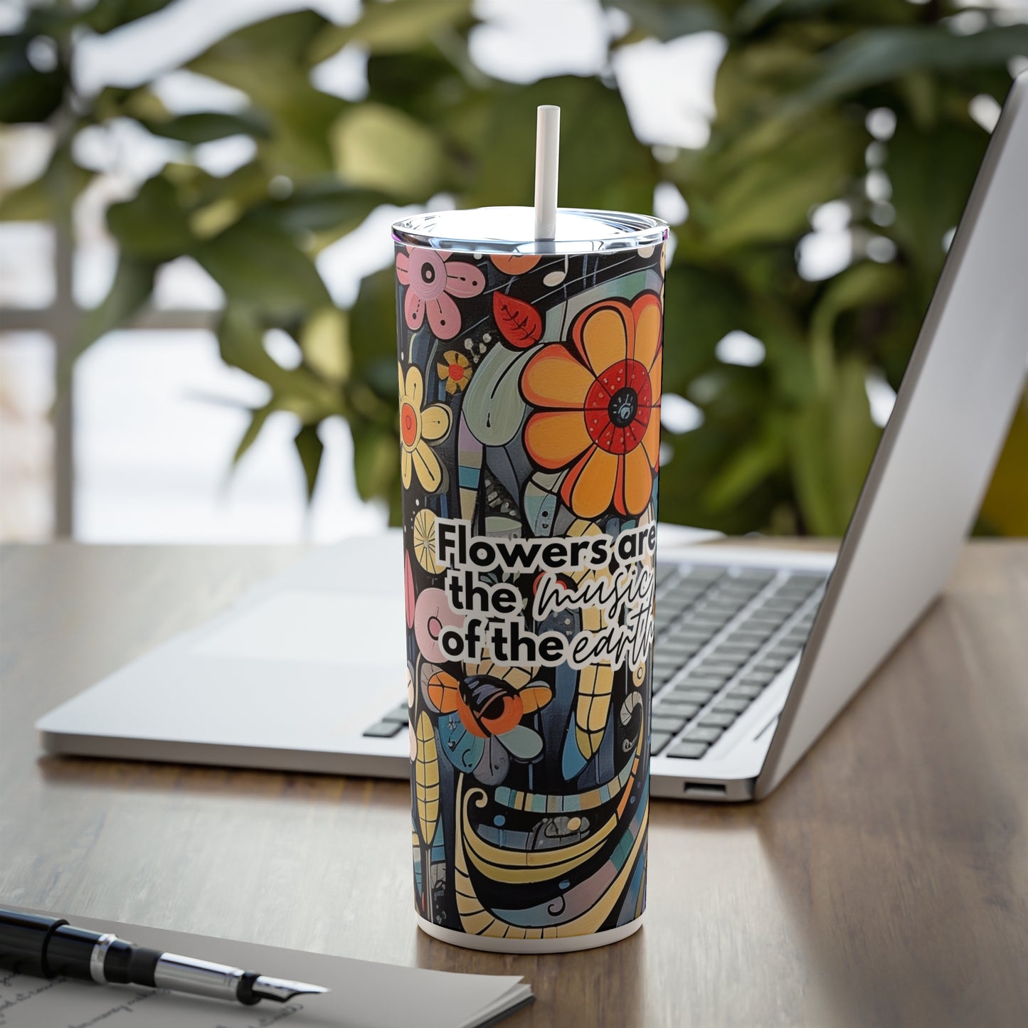 Tumbler with Straw, 20oz