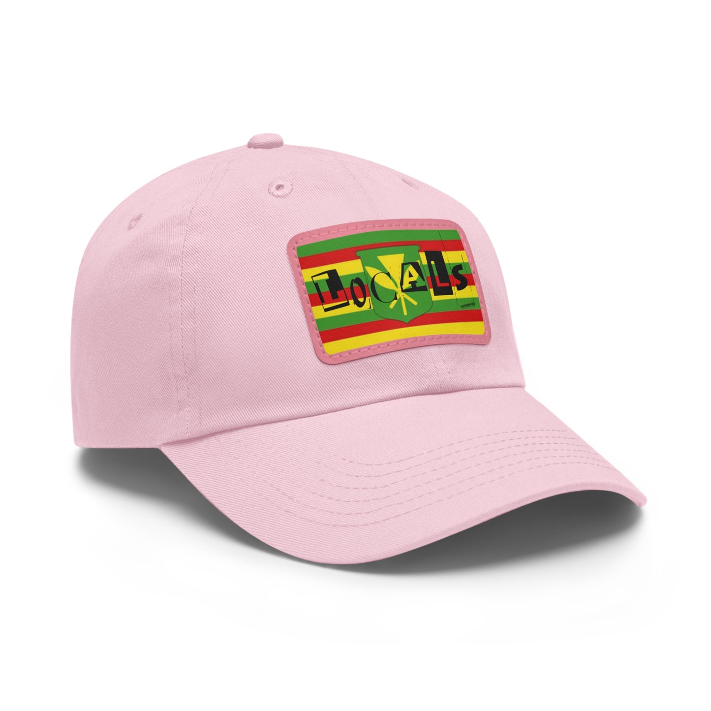 Hat with Leather Patch (Rectangle)