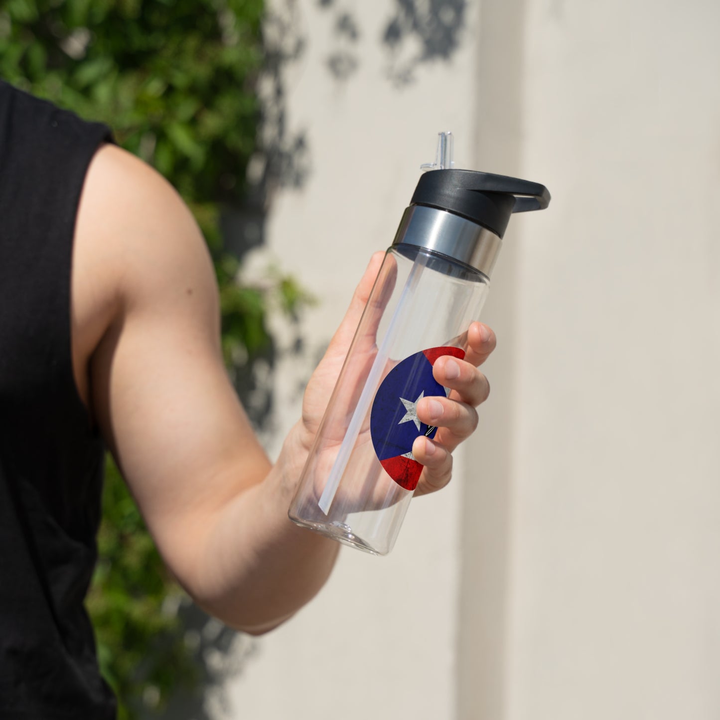 Puerto Rico Flag Sport Bottle, 20oz