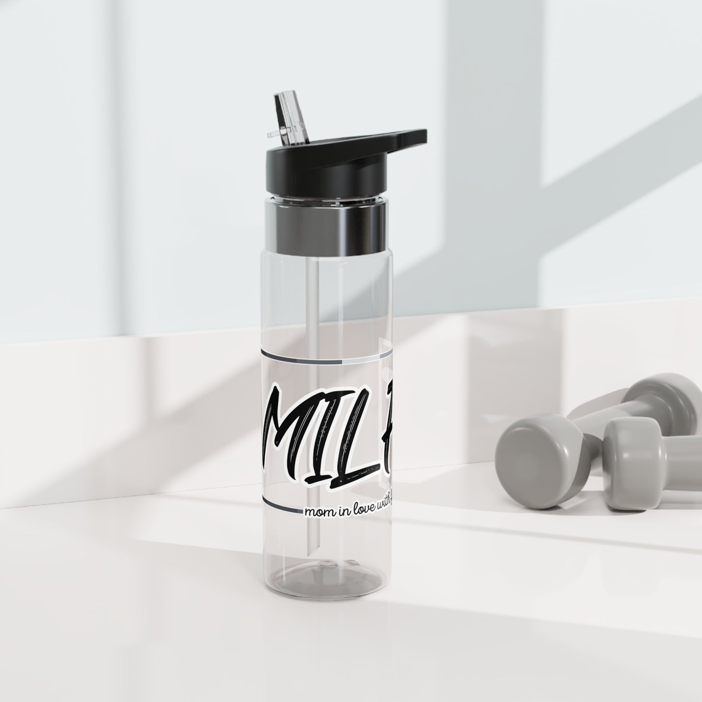 MILF- mom in love with fitness Sport Bottle, 20oz