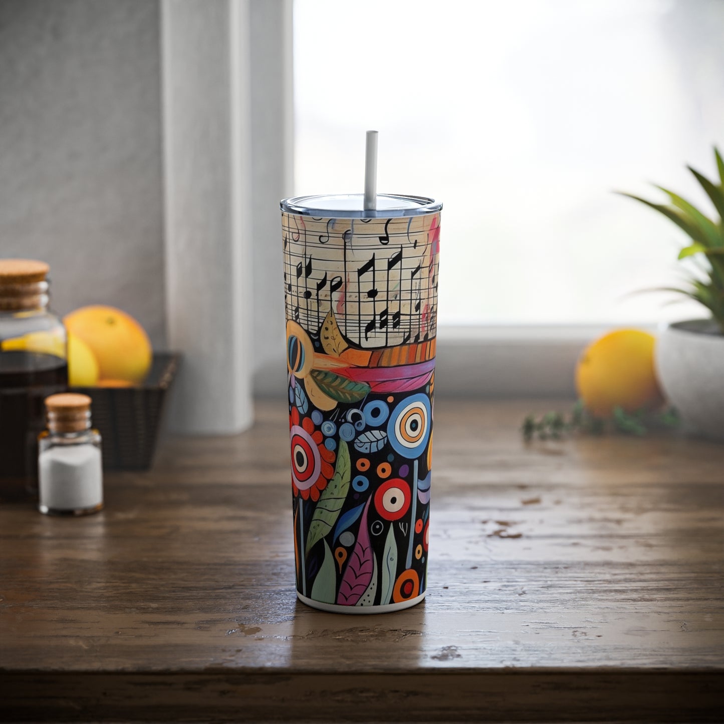 Tumbler with Straw, 20oz