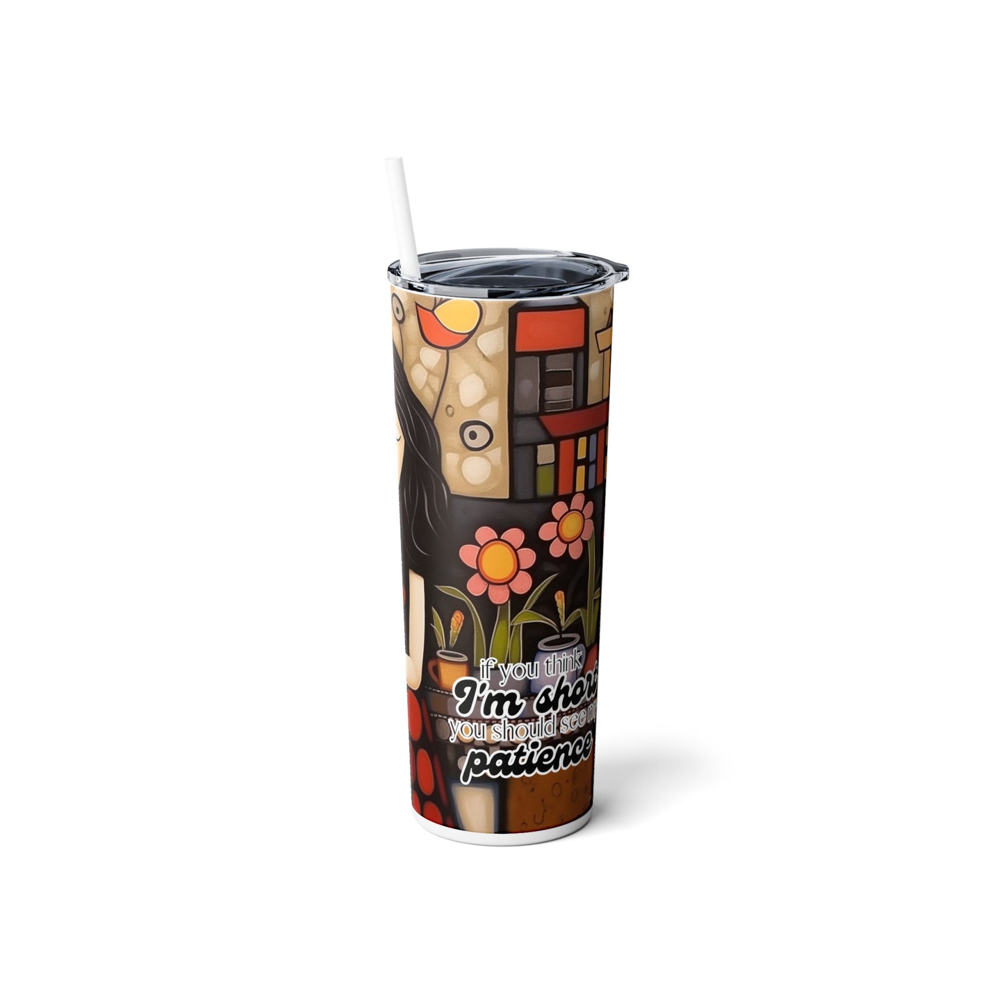 Tumbler with Straw, 20oz