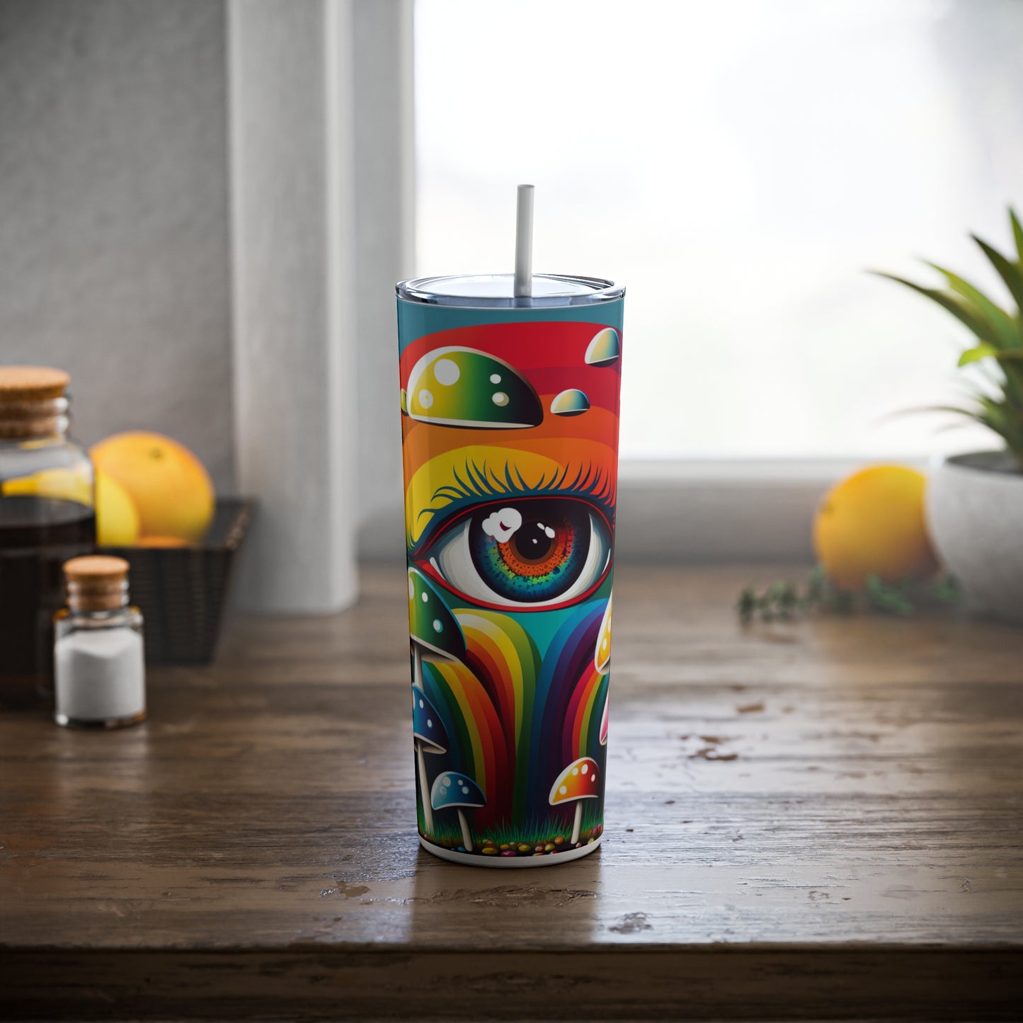 Tumbler with Straw, 20oz