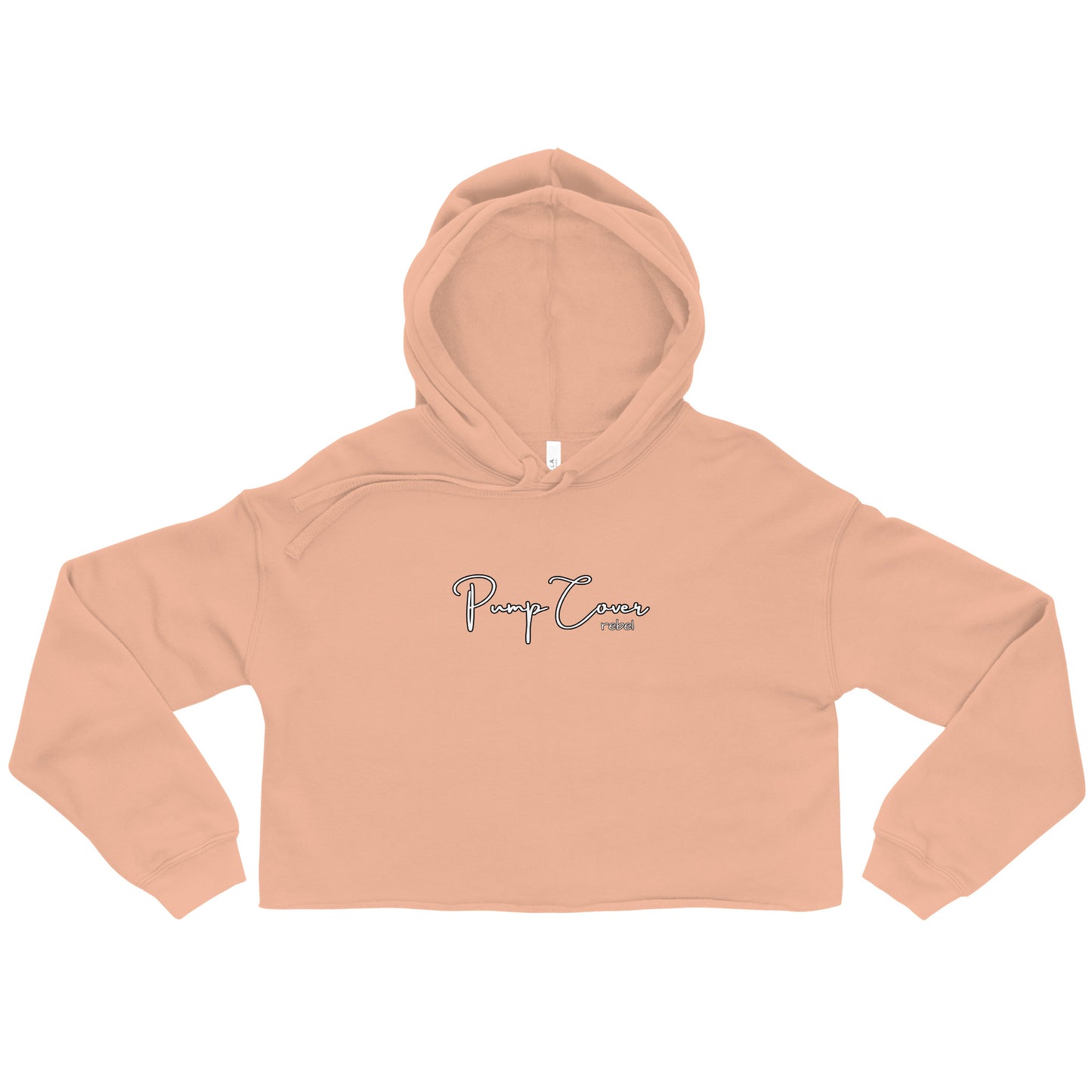 Pump Cover Rebel Crop Hoodie