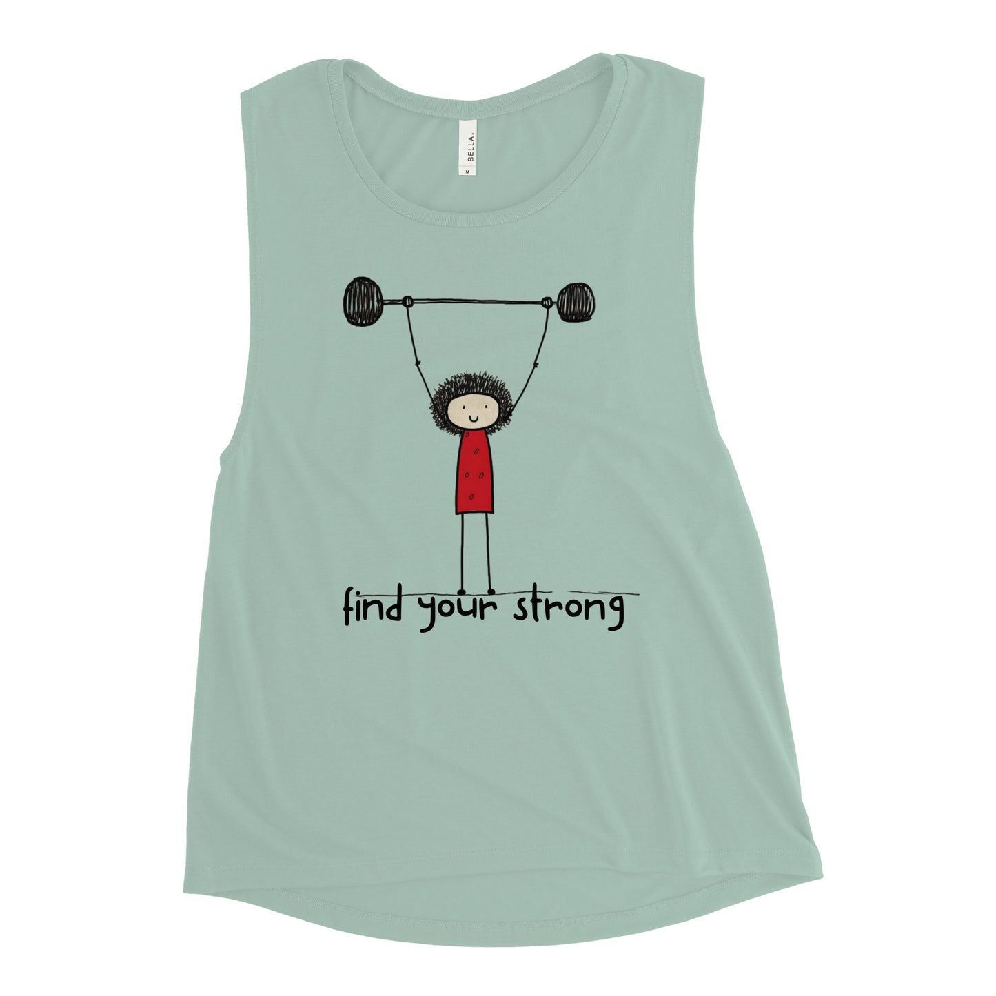 Find your Strong Ladies’ Muscle Tank