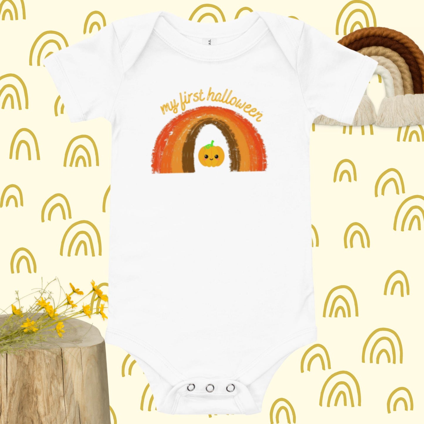 Baby short sleeve one piece