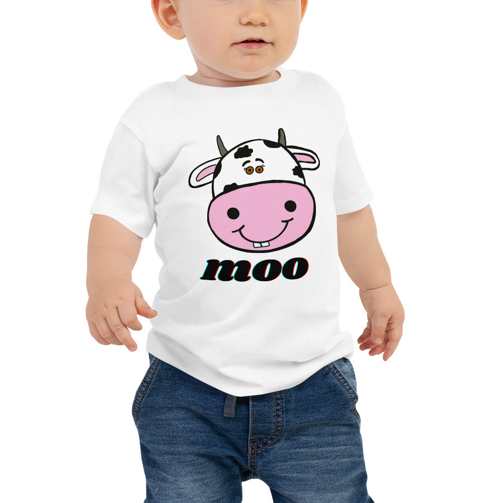 Cow Baby Jersey Short Sleeve Tee