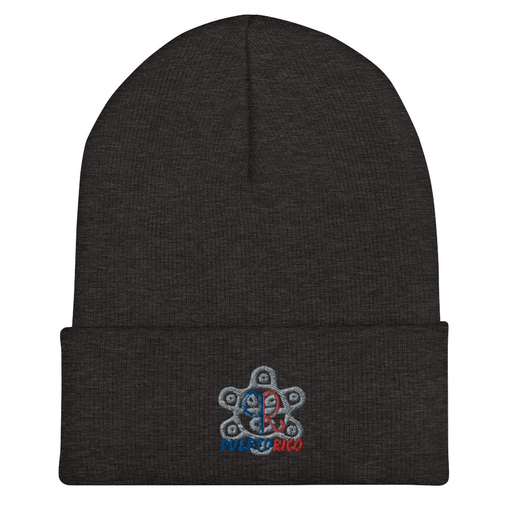 Puerto Rico Cuffed Beanie