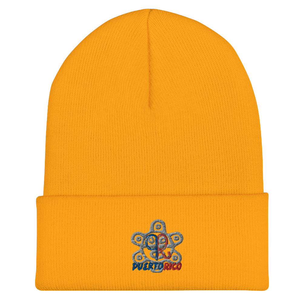 Puerto Rico Cuffed Beanie
