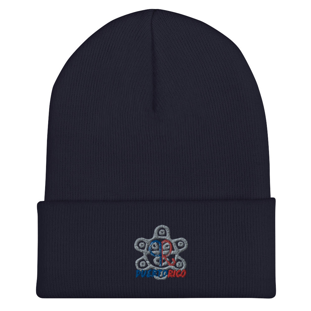 Puerto Rico Cuffed Beanie