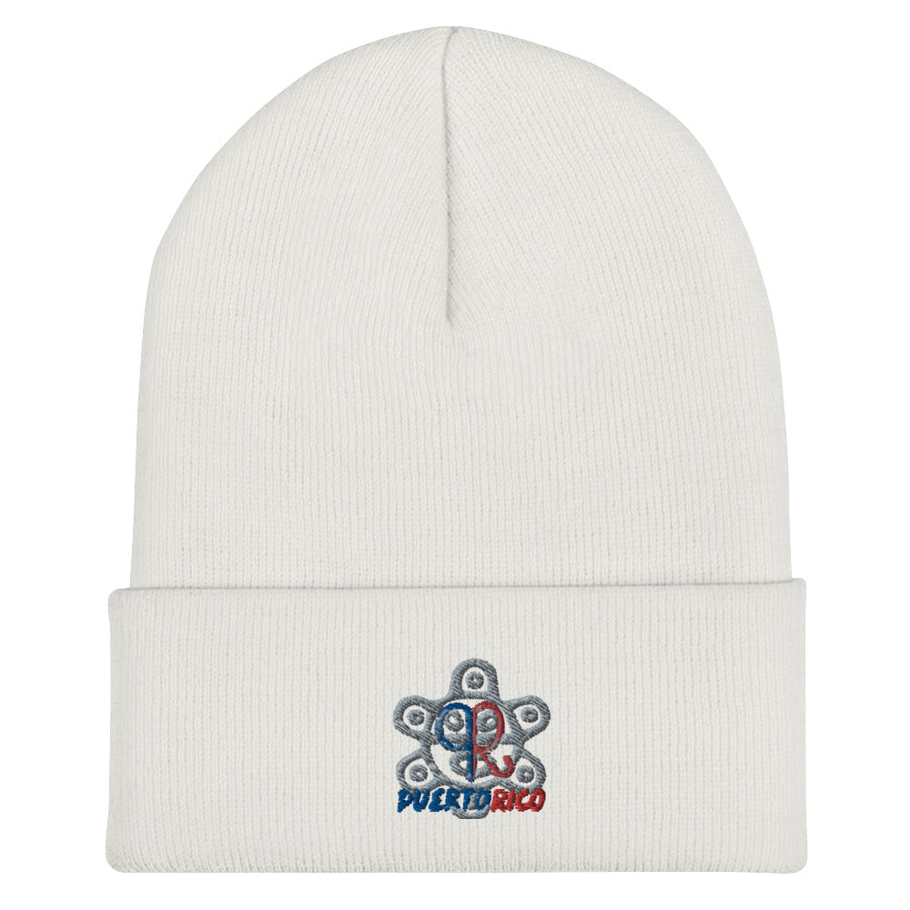 Puerto Rico Cuffed Beanie