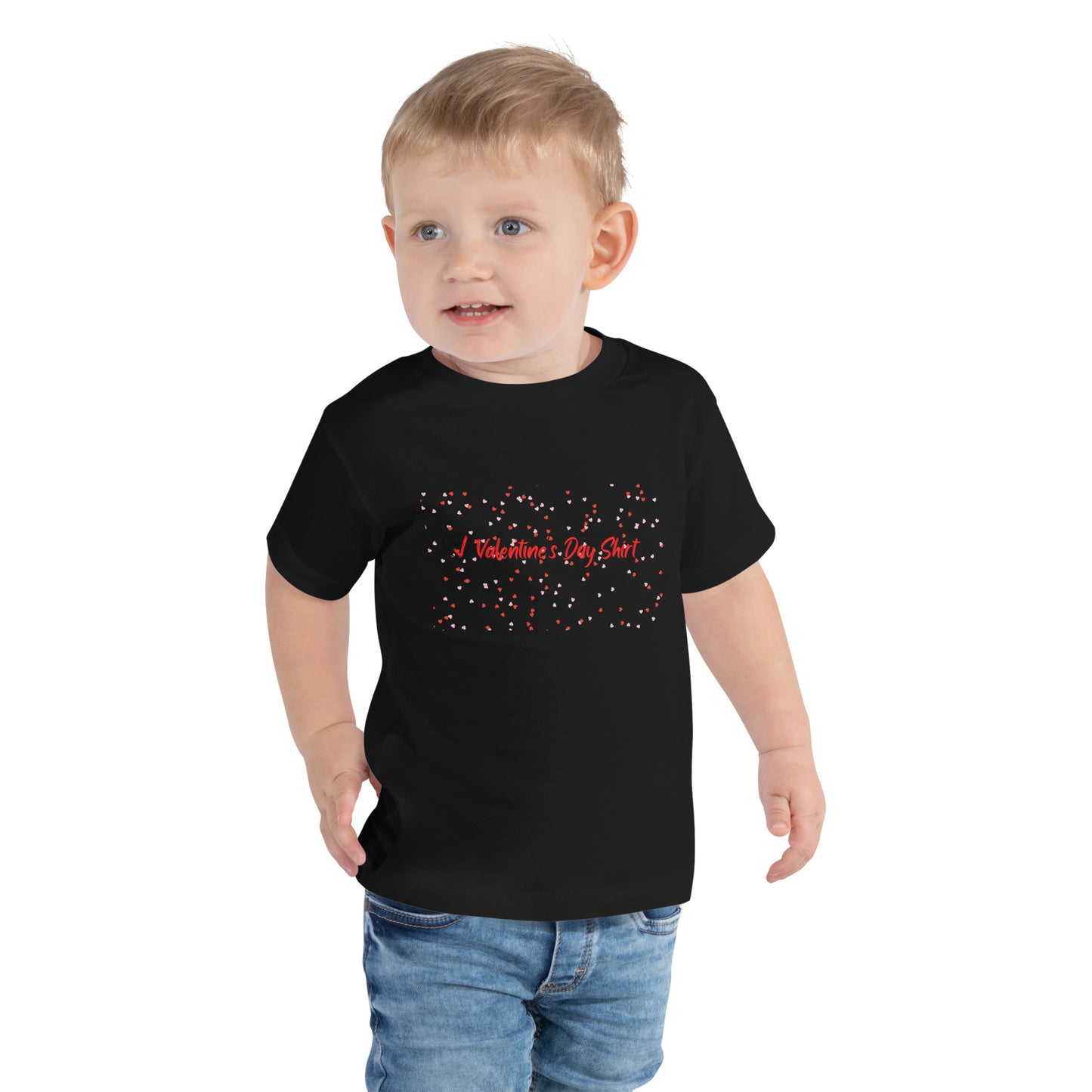 Valentine's Day Toddler Short Sleeve Tee