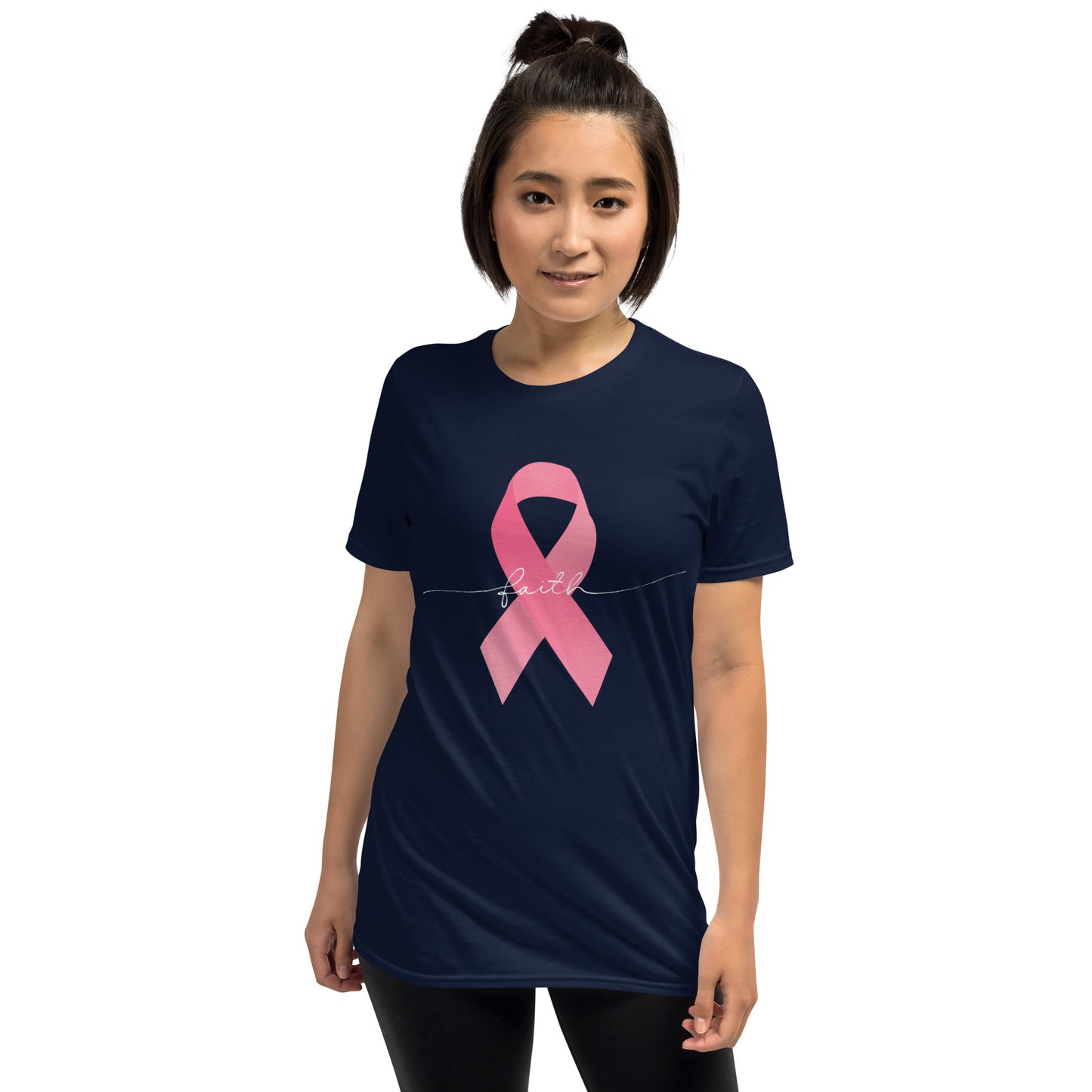 Pink Ribbon Faith Unisex T-Shirt