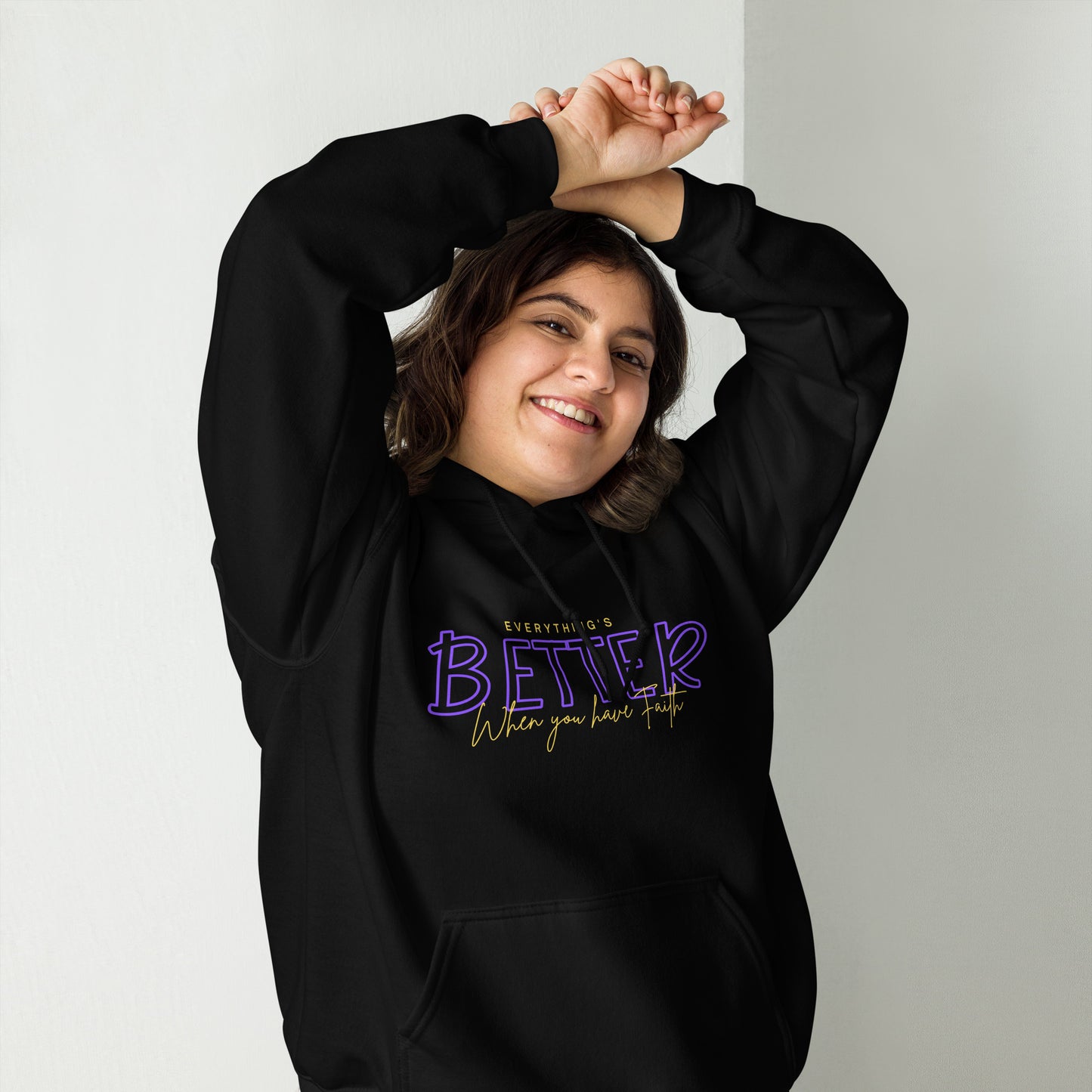 Better with Faith Unisex Hoodie
