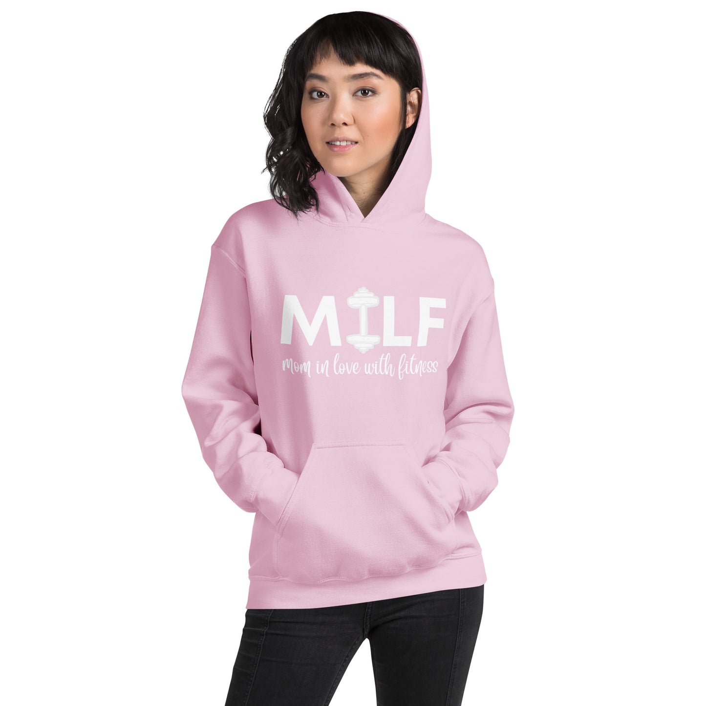 MILF: Mom in Love With Fitness Unisex Hoodie