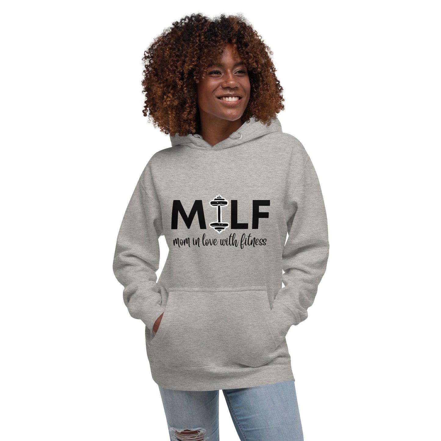 MILF: Mom in Love With Fitness Unisex Hoodie