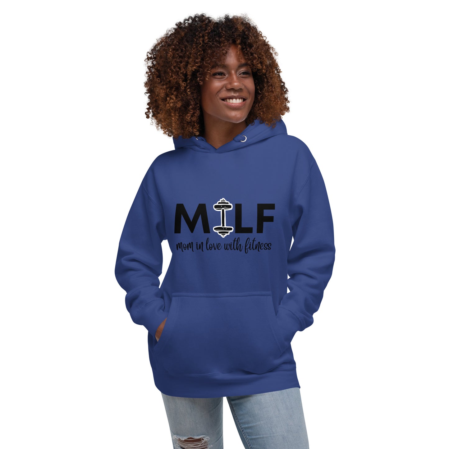 MILF: Mom in Love With Fitness Unisex Hoodie
