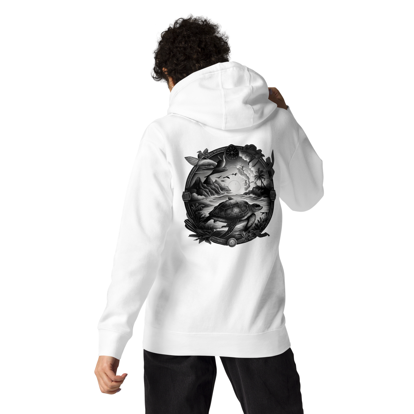 Island Turtle Unisex Hoodie