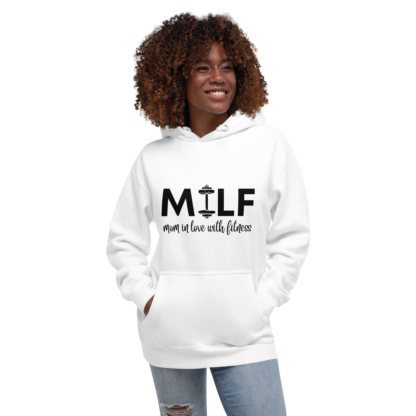MILF: Mom in Love With Fitness Unisex Hoodie