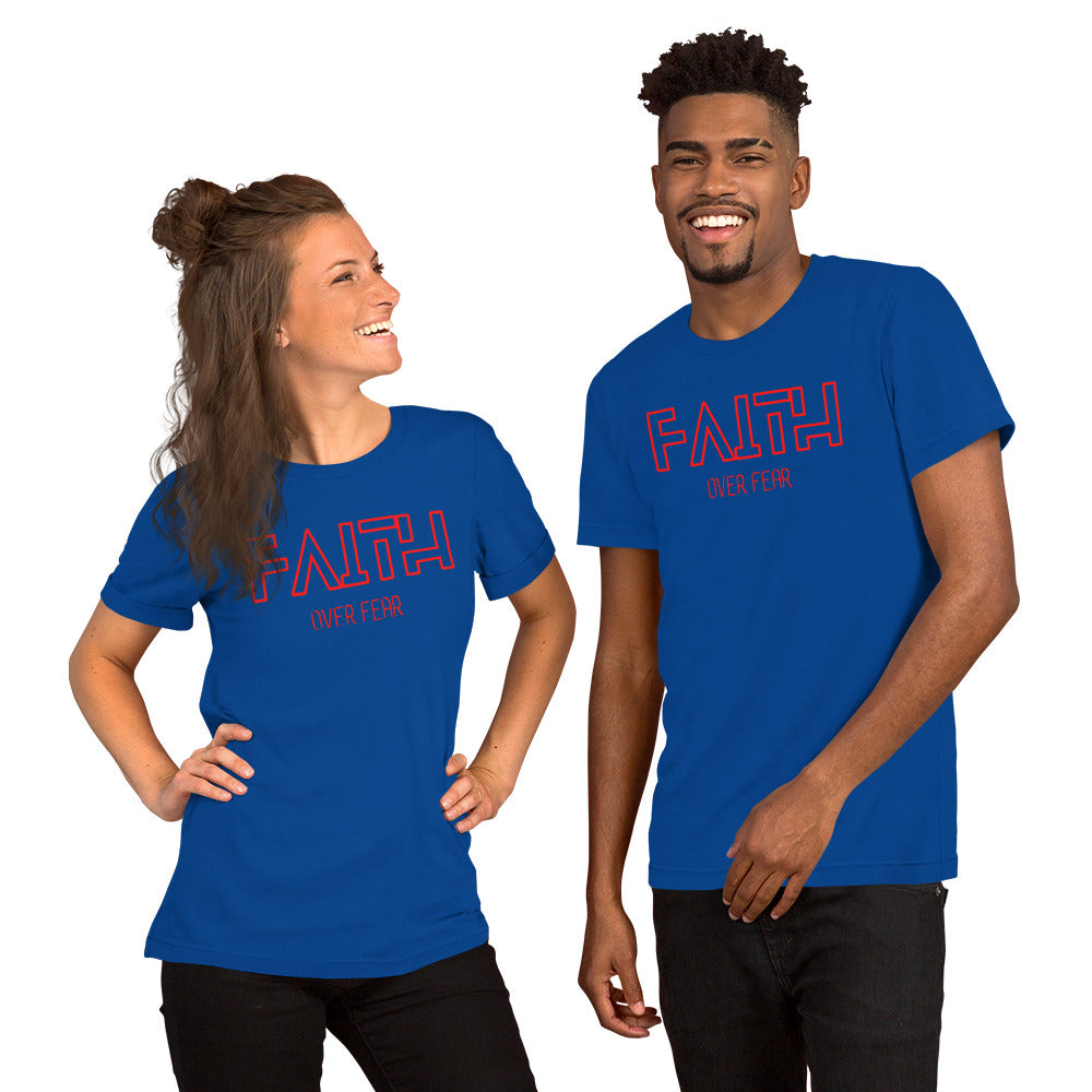 Faith over Fear Unisex t-shirt