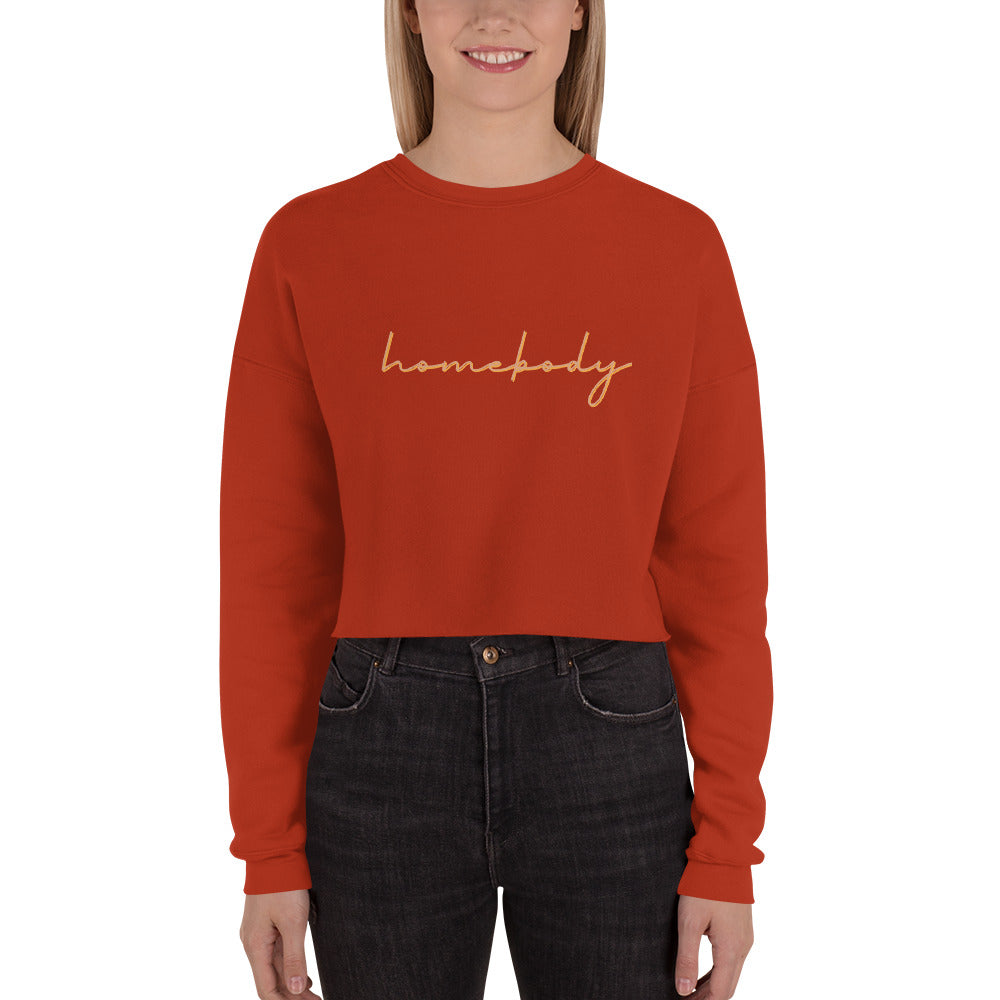 Homebody Crop Sweatshirt