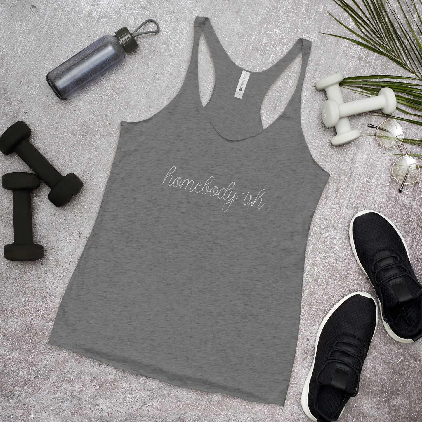 Homebody-ish Women's Racerback Tank