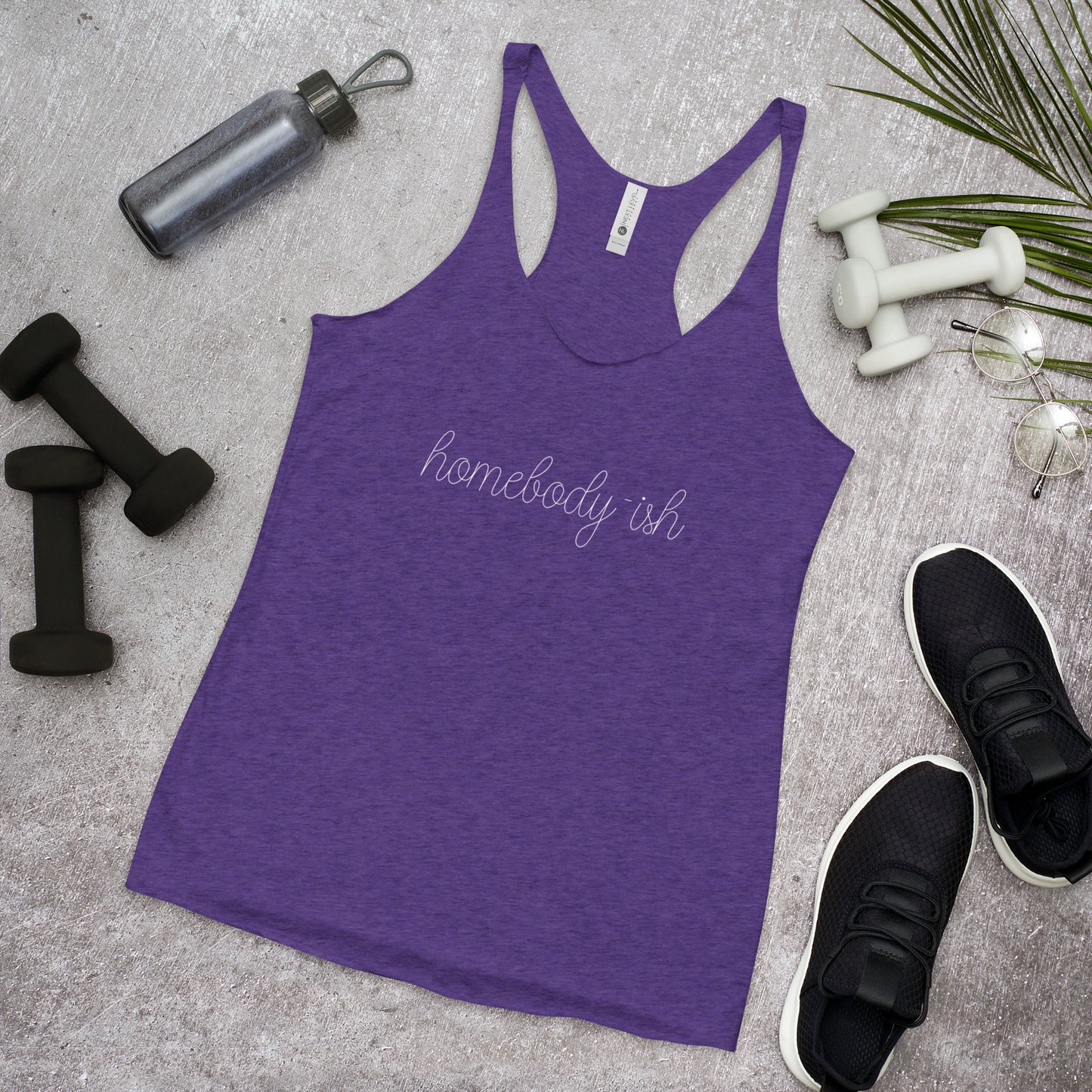 Homebody-ish Women's Racerback Tank