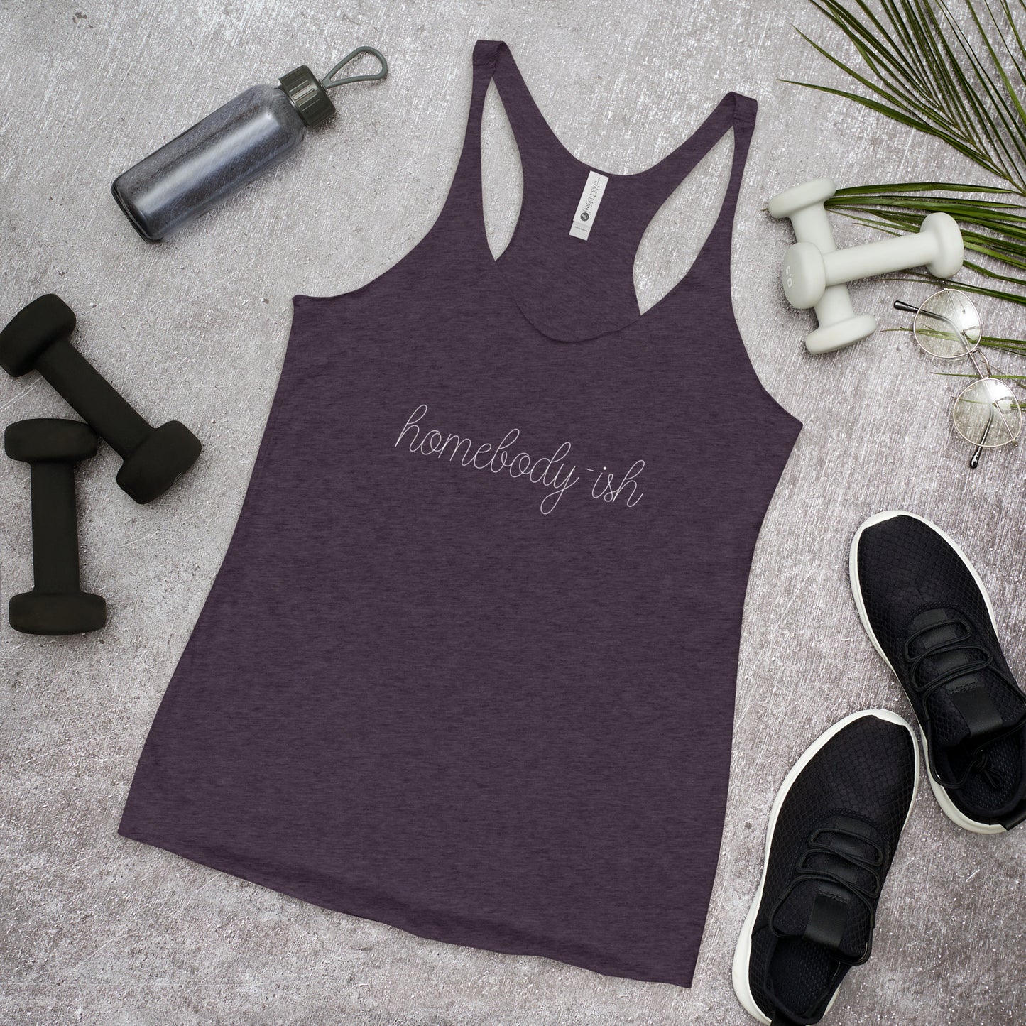 Homebody-ish Women's Racerback Tank