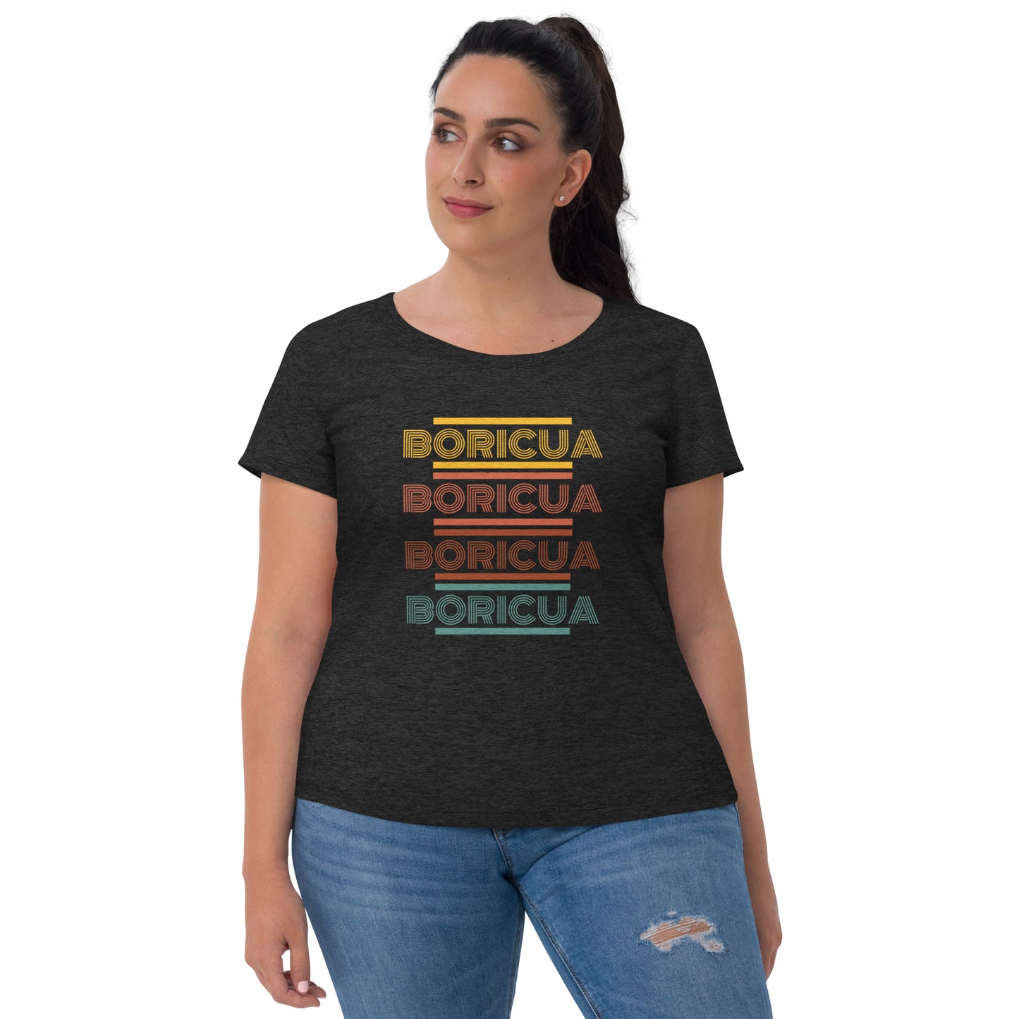 Retro Boricua Ladies' t-shirt