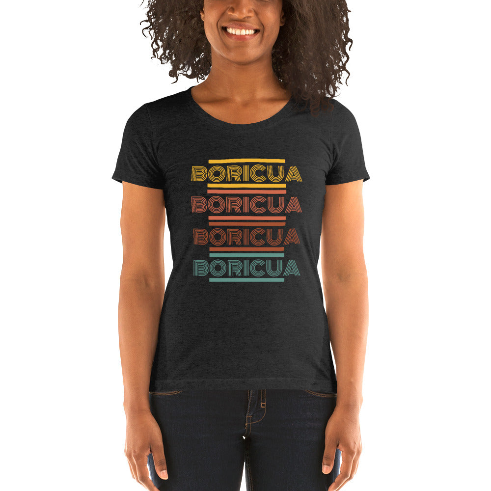 Retro Boricua Ladies' t-shirt