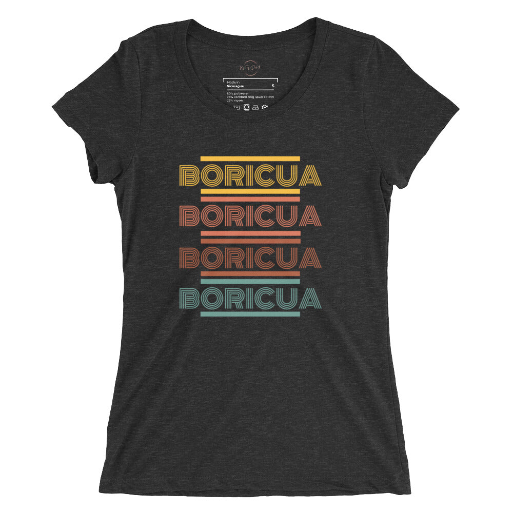 Retro Boricua Ladies' t-shirt