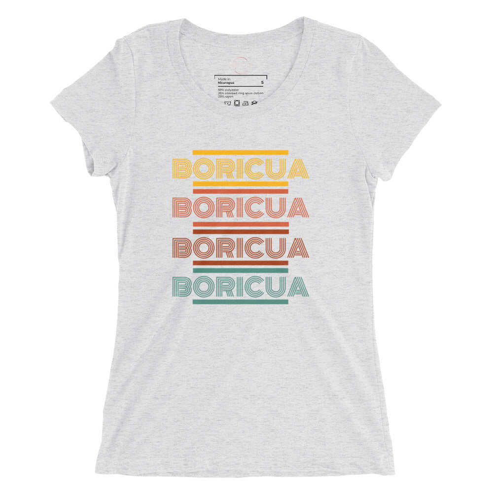 Retro Boricua Ladies' t-shirt