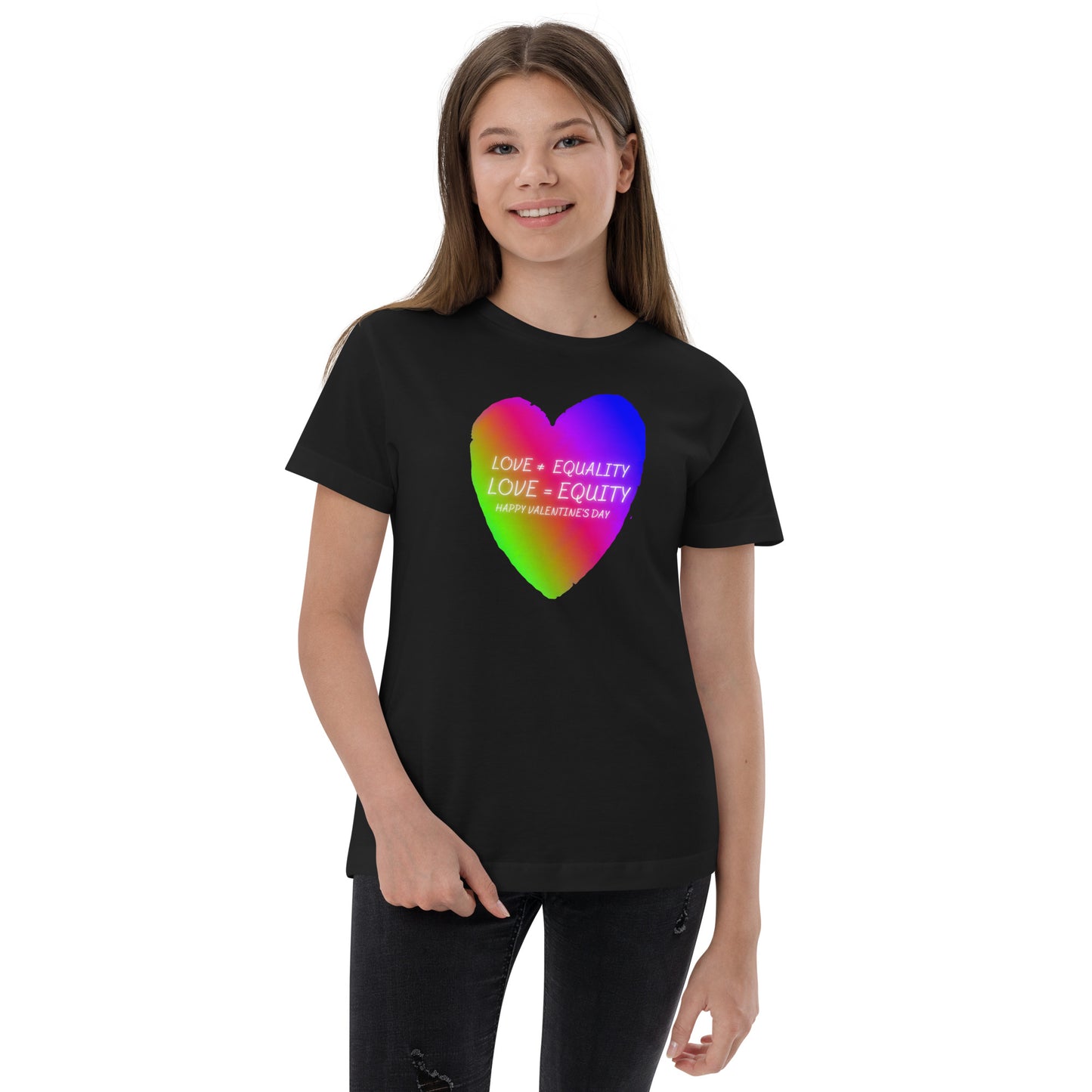 LOVE = EQUITY Youth jersey t-shirt