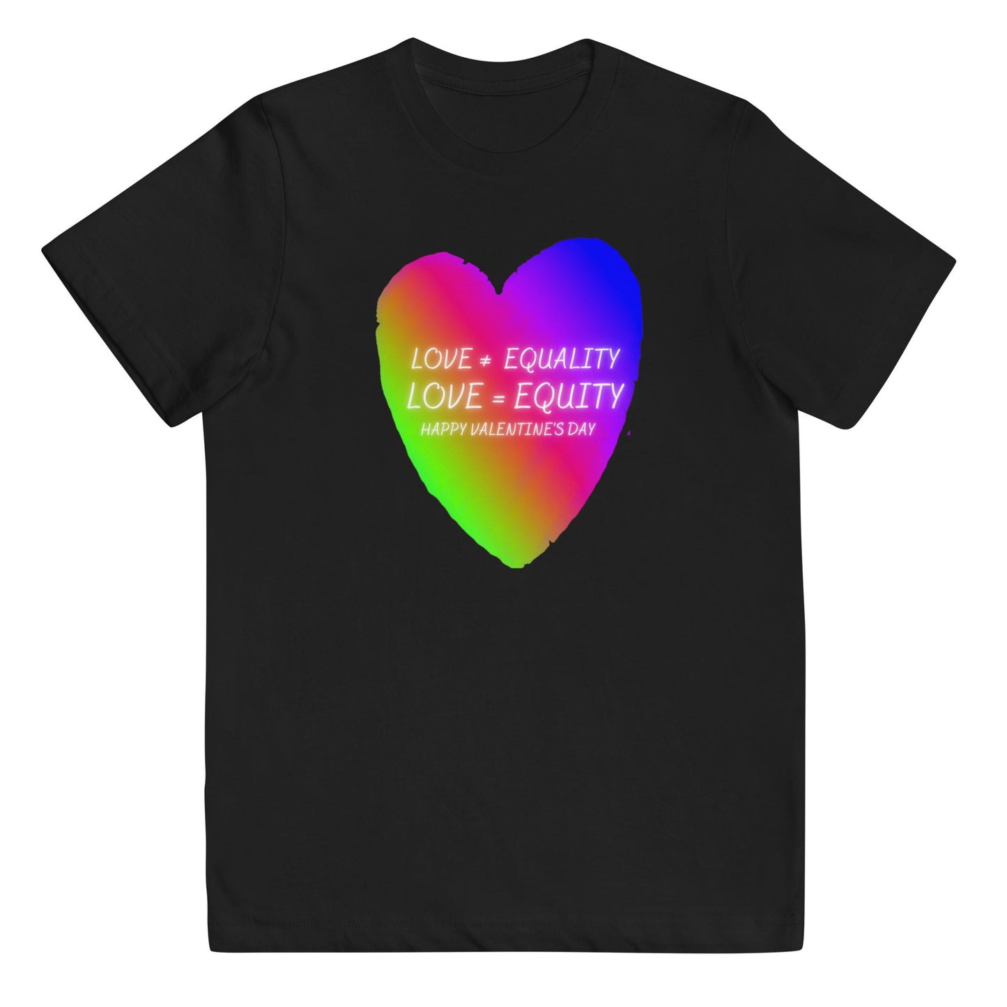 LOVE = EQUITY Youth jersey t-shirt