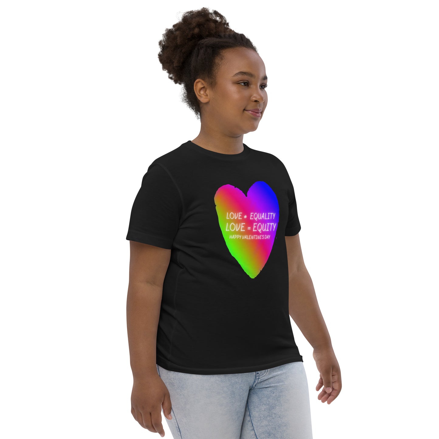 LOVE = EQUITY Youth jersey t-shirt