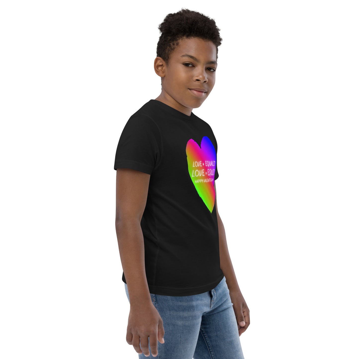 LOVE = EQUITY Youth jersey t-shirt
