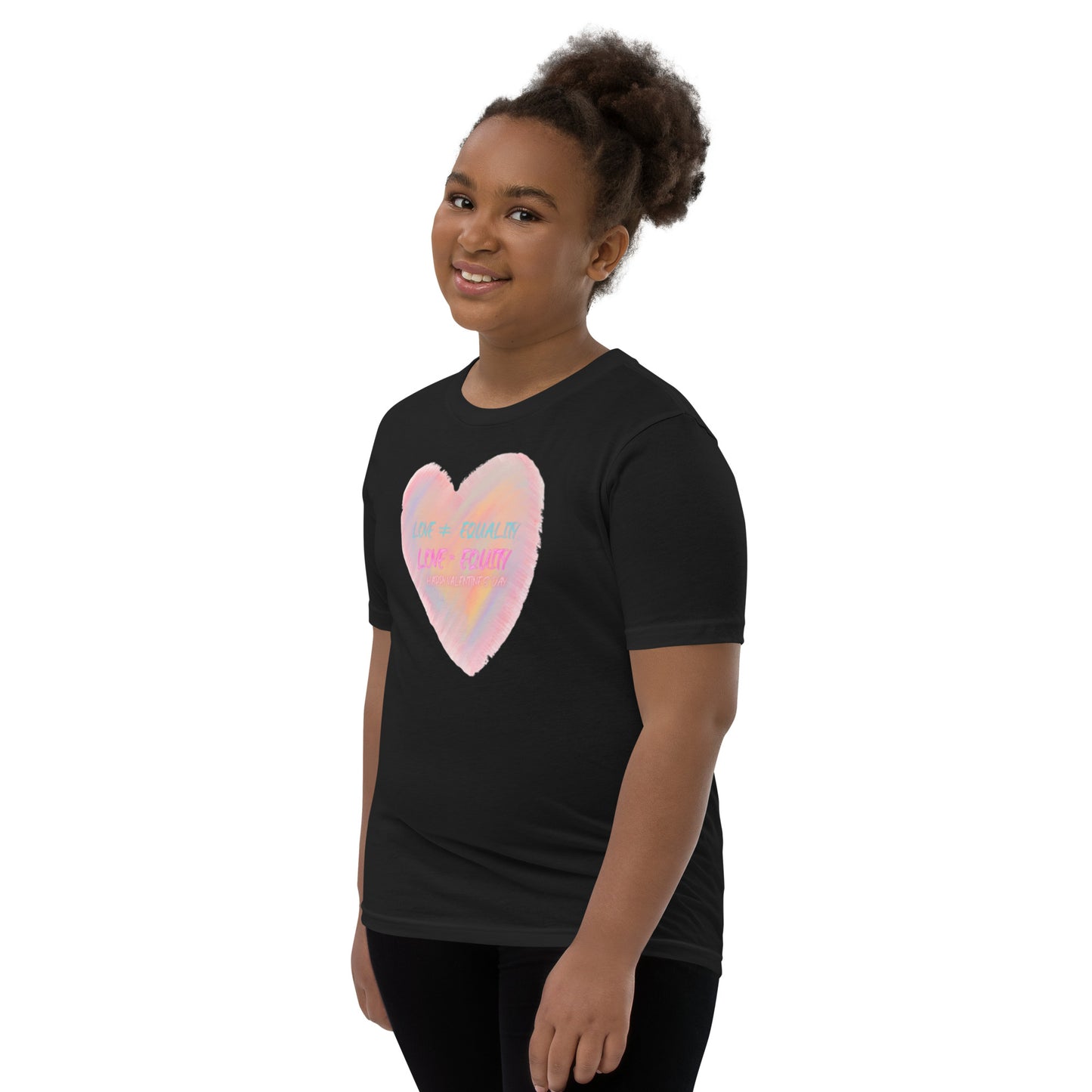 LOVE = EQUITY Youth Short Sleeve T-Shirt
